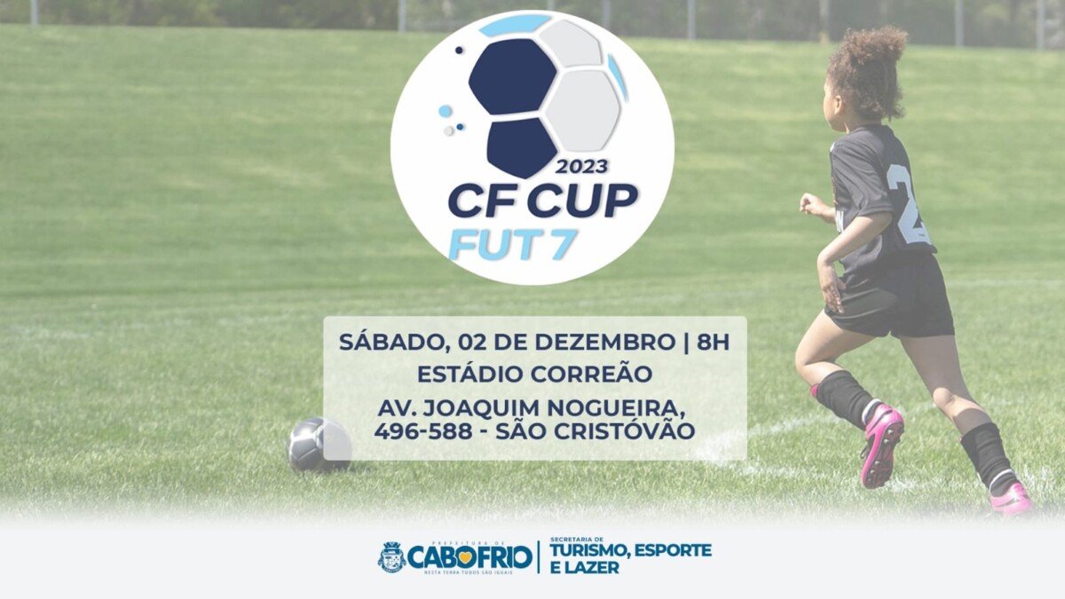 Cabo Frio Cup acontece neste sábado (02) no Estádio Correão