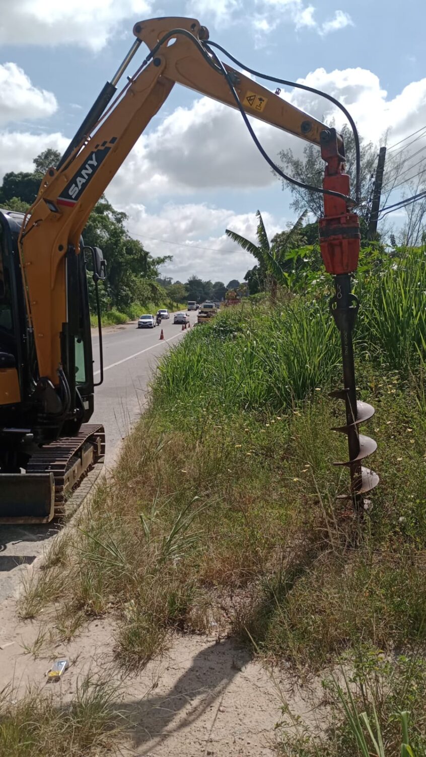 Prefeitura de Saquarema instala luminárias de LED na Rodovia Amaral Peixoto