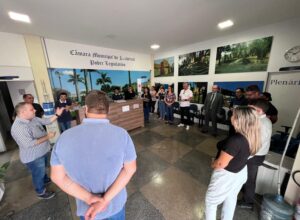 Prefeito de Pinheiral participa da inauguração do Ponto de Atendimento Virtual da Receita Federal na cidade