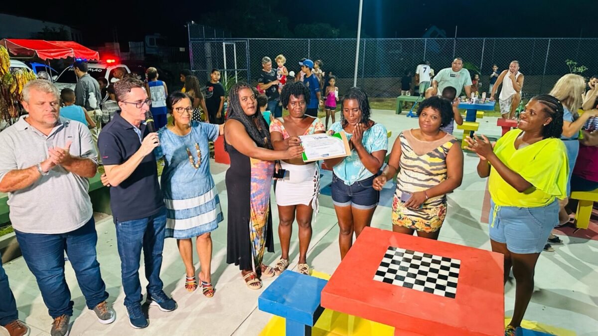 Prefeitura de Pinheiral inaugura nova Área de Lazer no Parque Maíra