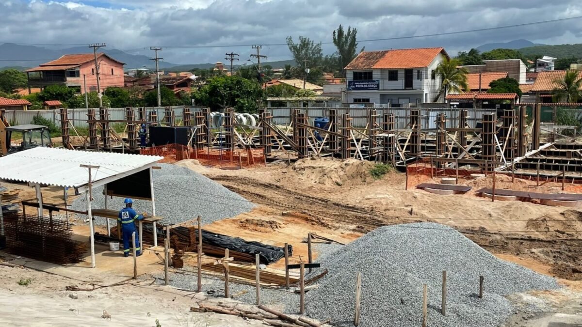 Saquarema: Prefeitura está construindo nova UBS no Boqueirão