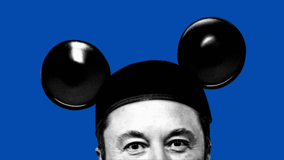 Musk critica Disney — e namora a ideia de comprá-la