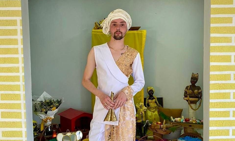 Pai Welinton de Oxum é dirigente espiritual e dono do Reino de Oxum Bomi, que vem se destacando no Sul do Brasil