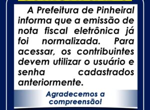 Emissão de nota fiscal regularizada