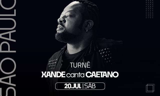 Xande de Pilares leva a magia da música de Caetano Veloso ao público do Espaço Unimed