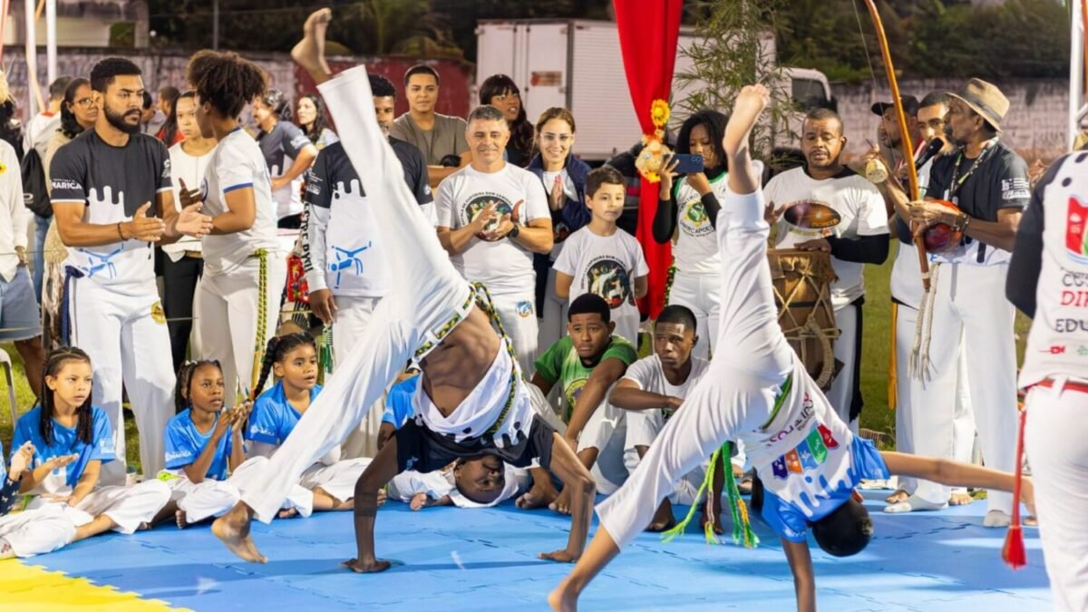 Capoeira é o destaque do festival do programa Cultura de Direitos em Inoã