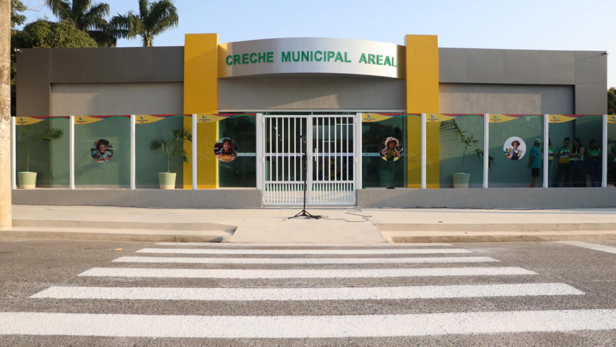 Prefeitura inaugura nova Creche Municipal no bairro Areal