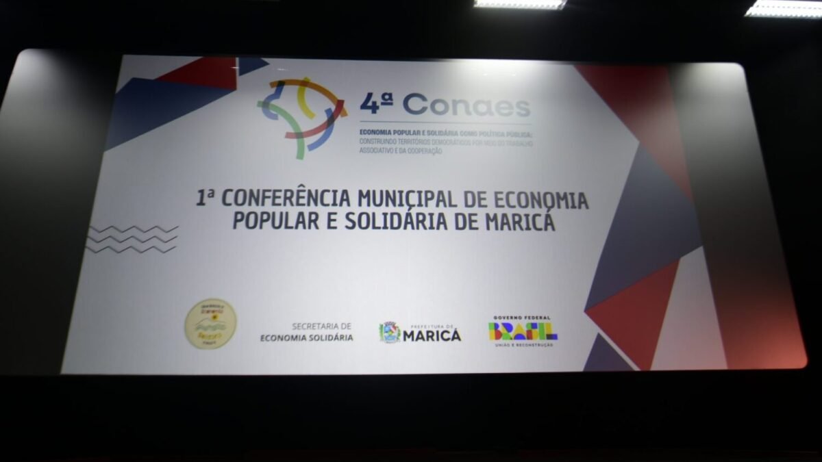 Prefeitura promove 1° Conferência Municipal de Economia Popular e Solidária de Maricá