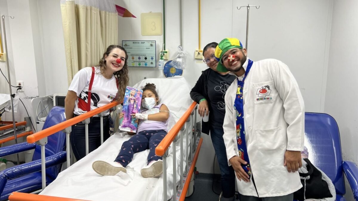Dia das Crianças une saúde e ações lúdicas nas unidades de Urgência e Emergência de Maricá