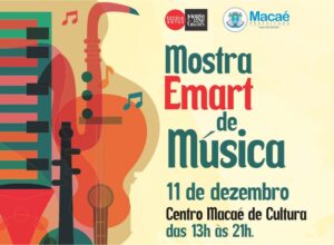 Nesta quarta-feira (12) será realizada a Mostra de Música da Escola Municipal de Artes, em Macaé