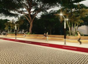 A Prefeitura de Casimiro de Abreu iniciou a revitalização e urbanização da ciclovia da cidade