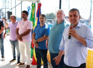 Prefeito Ramon Gidalte inaugura Centro Esportivo no bairro São João em Casimiro de Abreu