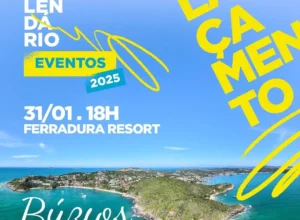 A Prefeitura de Armação dos Búzios dará a largada para o Calendário de Eventos 2025 em evento especial nesta sexta-feira (31)