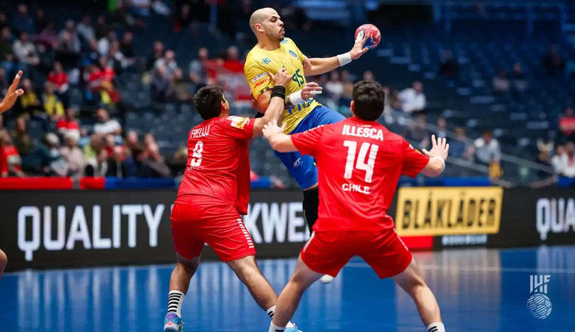 Mundial de Handebol: Brasil conseguiu superar o Chile na segunda fase da competição