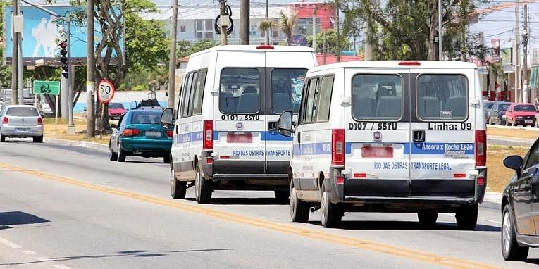 Secretaria de Transportes está convocando os motoristas de vans para realizar o cadastramento em Rio das Ostras