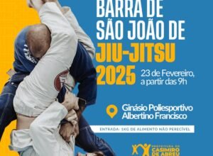 Barra de São João sedia Open de Jiu-Jitsu neste domingo