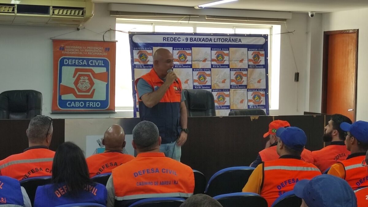 Defesa Civil participa de workshop em Cabo Frio