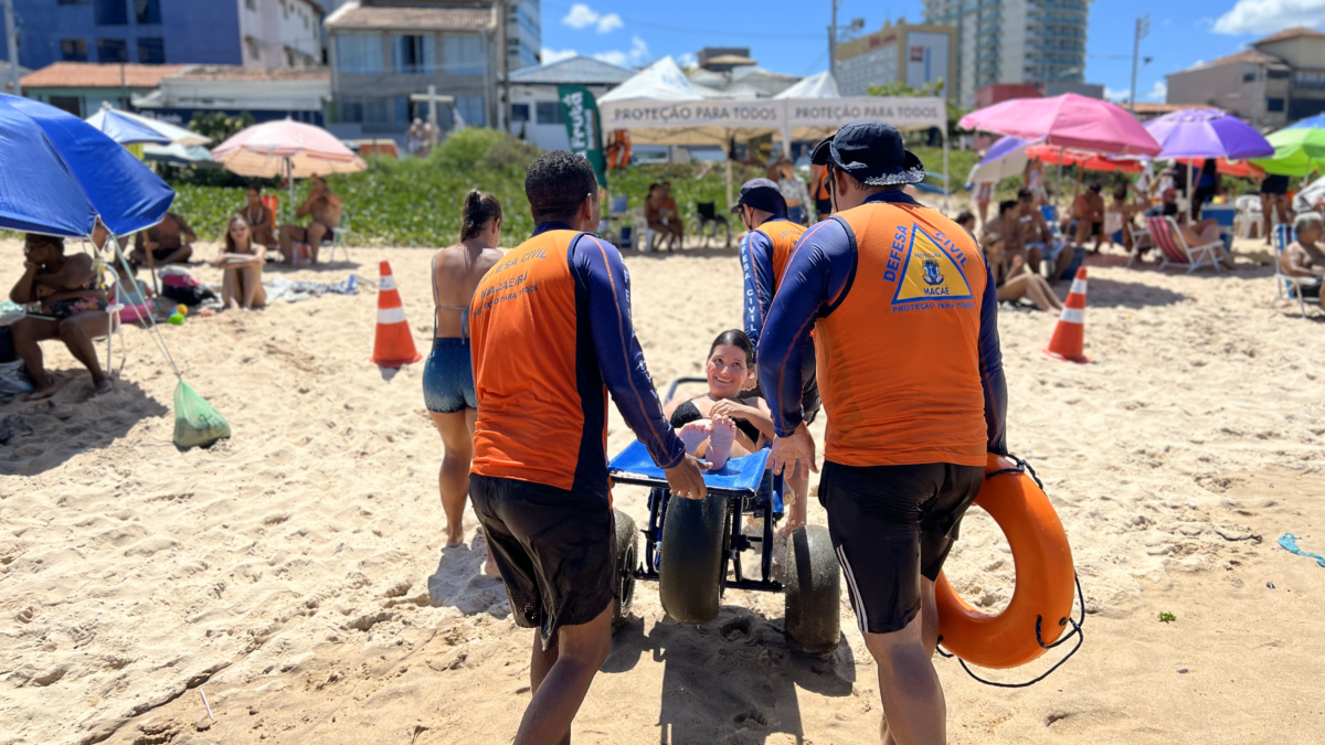 Verão para Todos: Inclusão e Alegria nas Praias de Macaé