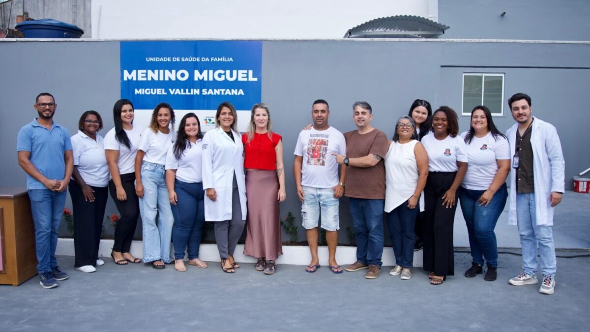 Casimiro de Abreu celebra abertura de Posto de Saúde no Bairro São João