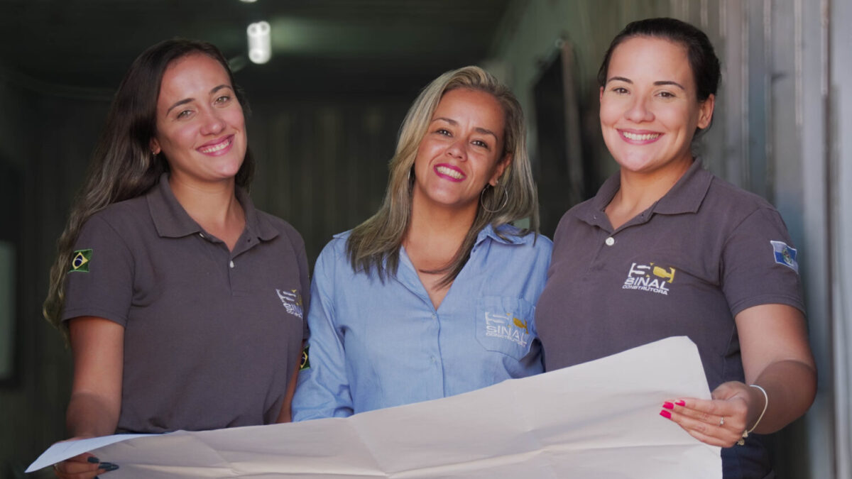 Bairro Harmonia tem 100% da engenharia coordenada por mulheres