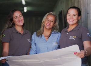Bairro Harmonia tem 100% da engenharia coordenada por mulheres