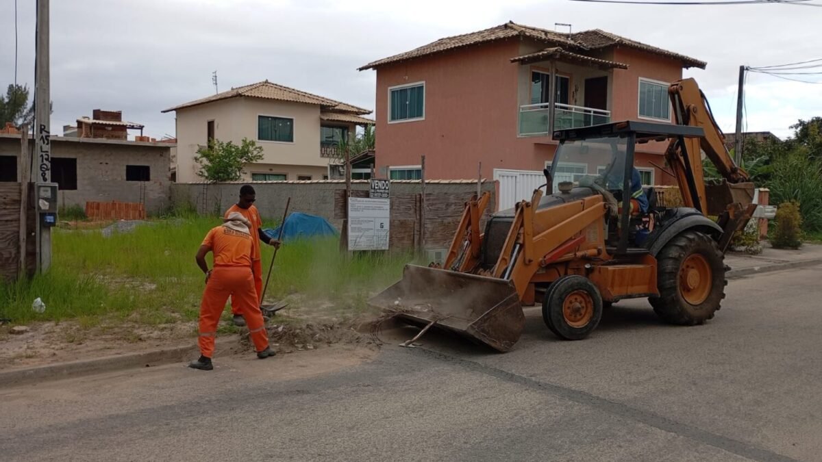 Prefeitura de Rio das Ostras intensifica manutenção em bairros abandonados
