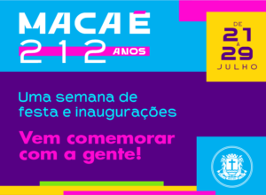 Macaé celebra 212 anos com inaugurações e ampla programação de eventos