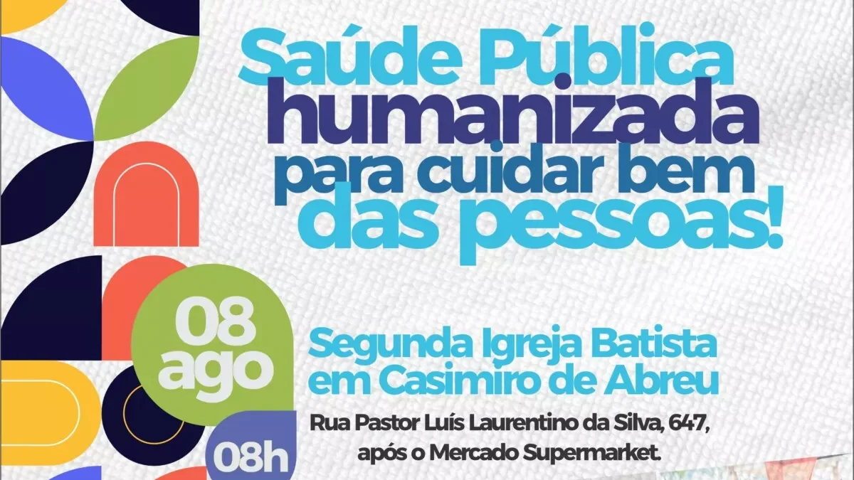 Casimiro de Abreu promove 9ª Conferência Municipal de Saúde em agosto