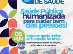 Casimiro de Abreu promove 9ª Conferência Municipal de Saúde em agosto