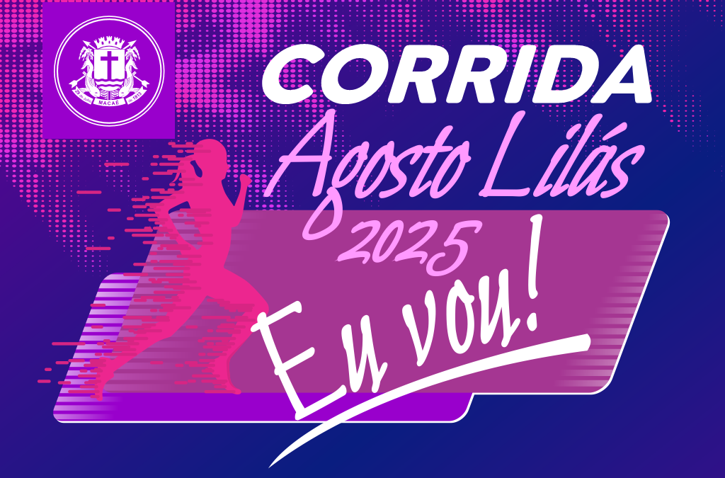 Corrida Agosto Lilás em Macaé tem inscrições abertas