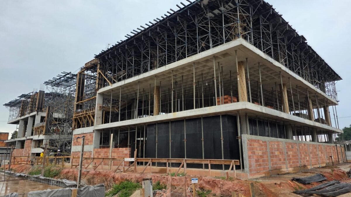 Unidade do Sesc Senac em Rio das Ostras avança com obras em ritmo acelerado