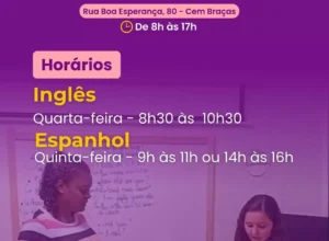 Cursos gratuitos de Inglês e Espanhol começam a receber inscrições em Búzios