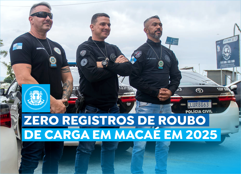 Macaé segue sem registros de roubo de carga em 2025