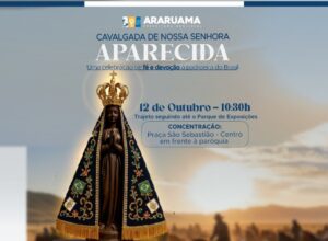 Araruama realiza tradicional Cavalgada em homenagem à padroeira do Brasil