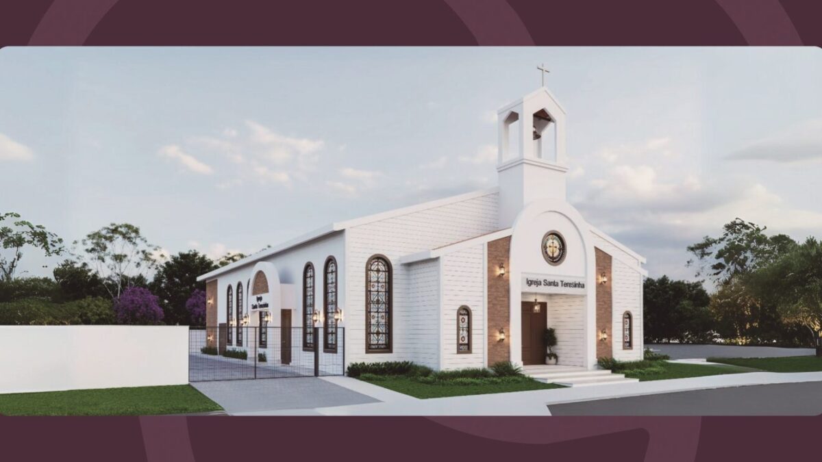 Bairro Harmonia ganha novo marco de fé e integração com a construção da Igreja de Santa Teresinha