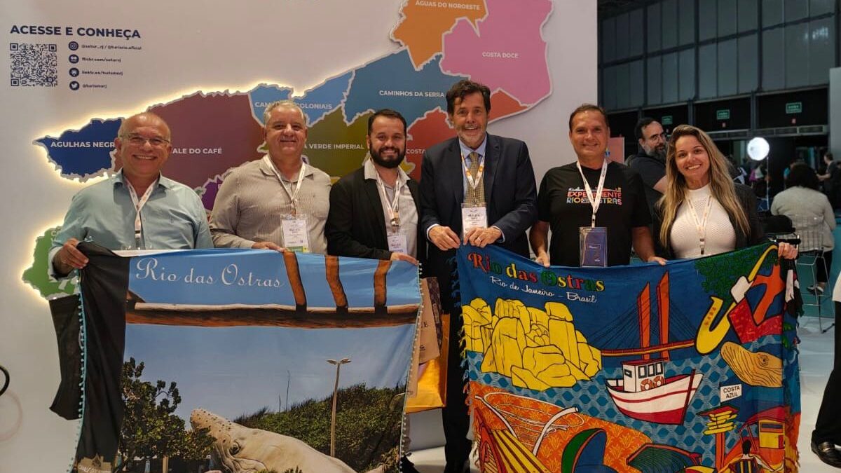Rio das Ostras promove seus atrativos na maior feira de Turismo da América Latina