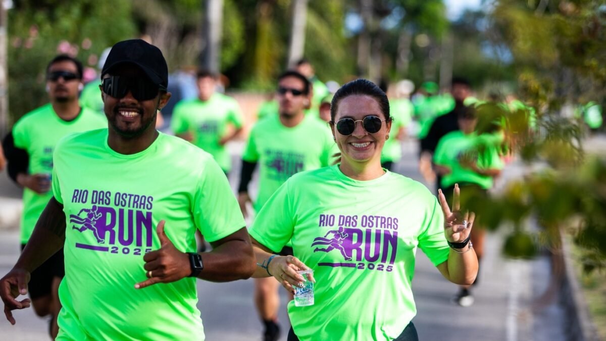 Corrida Ostras Summer une atletas, música e solidariedade em Rio das Ostras