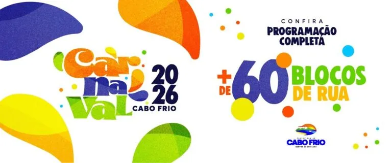 Cabo Frio dá início oficial ao Carnaval nesta sexta (13)