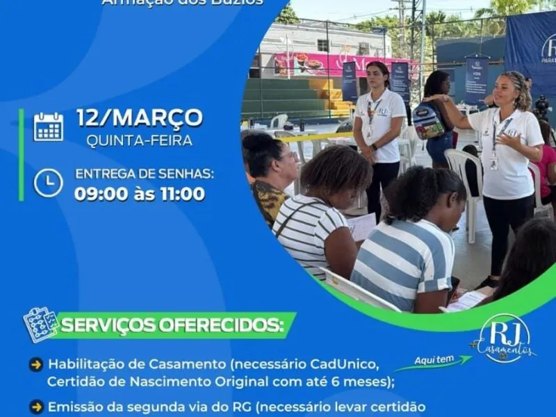 RJ Para Todos leva atendimentos sociais e de saúde a Cem Braças em Búzios