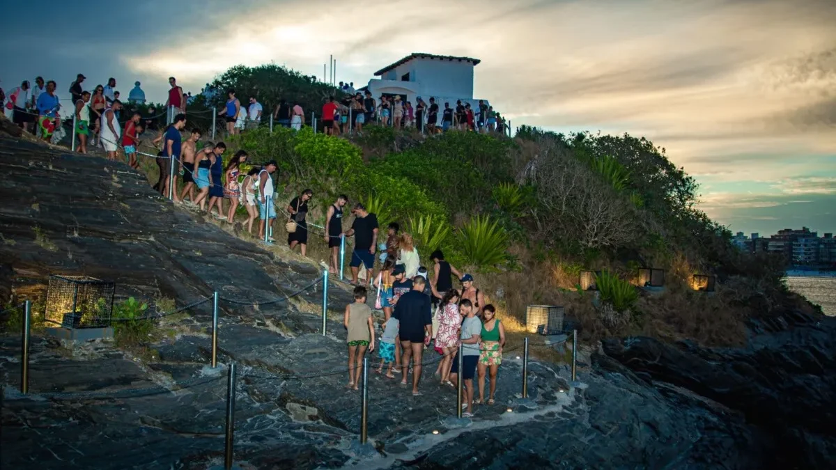 Forte São Mateus, em Cabo Frio, registra quase 60 mil visitantes em quatro meses