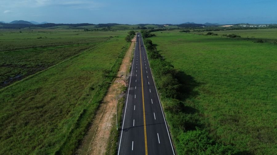 RIo das Ostras: Rodovia do Contorno é revitalizada com conclusão da primeira fase da obra
