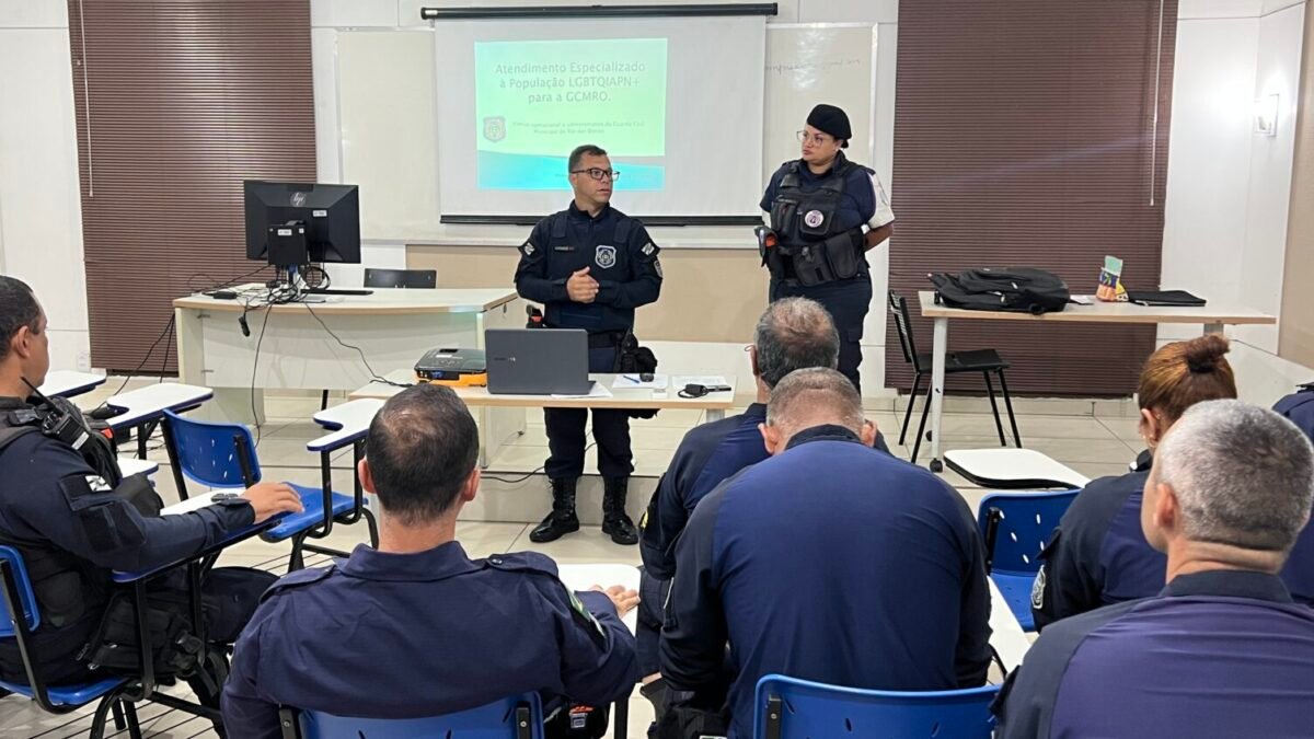 Guarda Civil Municipal de Rio das Ostras recebe curso de enfrentamento à LGBTIfobia