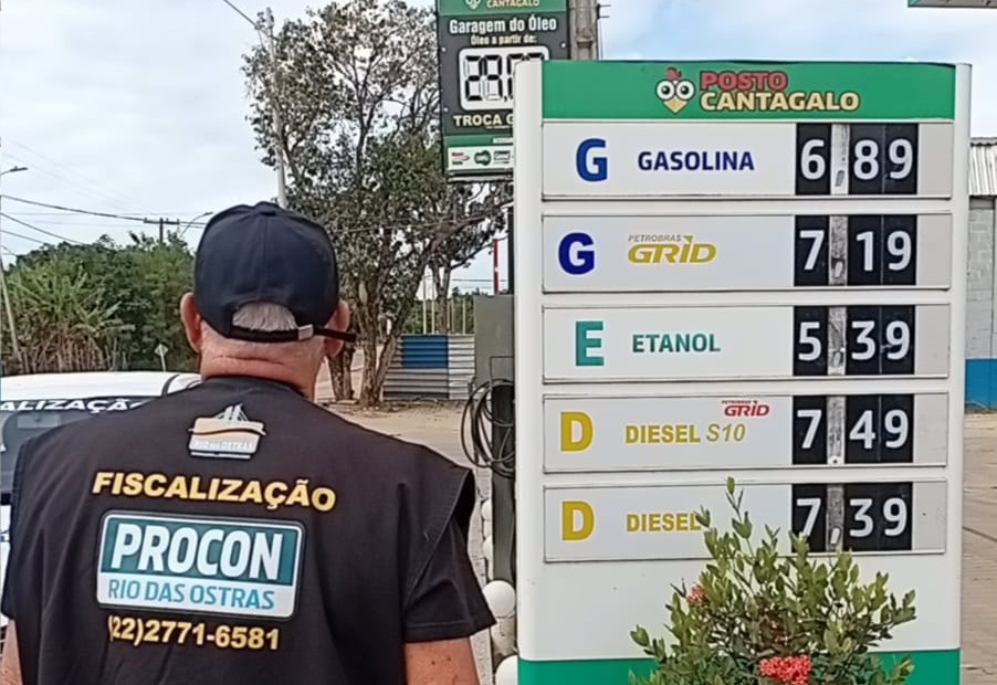 Procon de Rio das Ostras fiscaliza preço do GNV nos postos