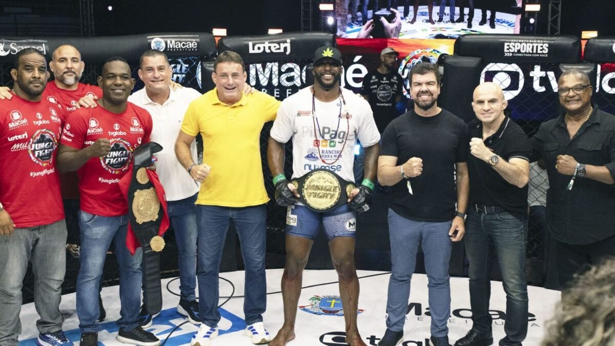 Jungle Fight estreia em Macaé e destaca município no cenário nacional do MMA