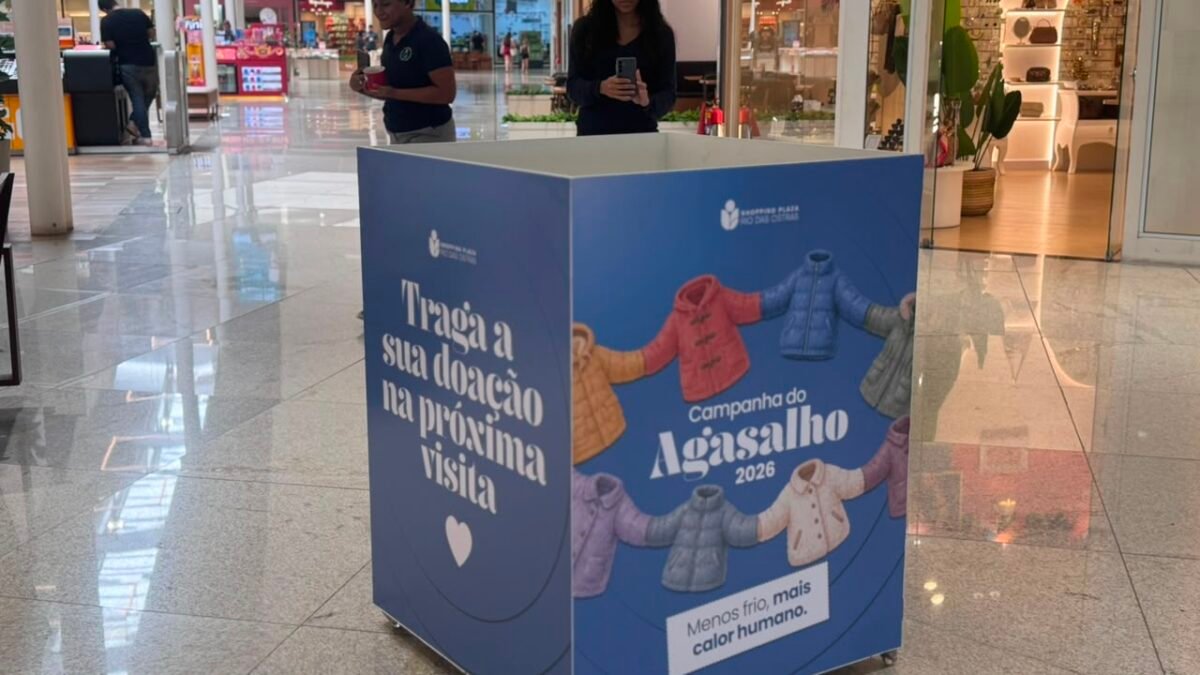 Shopping Plaza Rio das Ostras lança campanha para arrecadar agasalhos