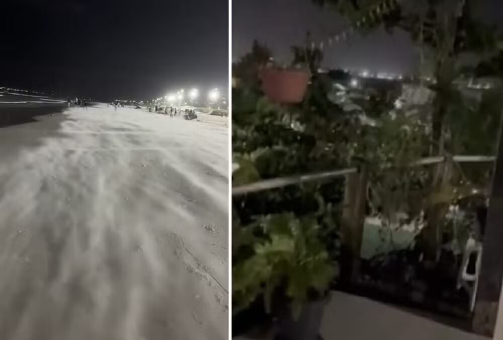 Fortes rajadas de vento provocam estragos e colocam Defesa Civil em alerta no Interior