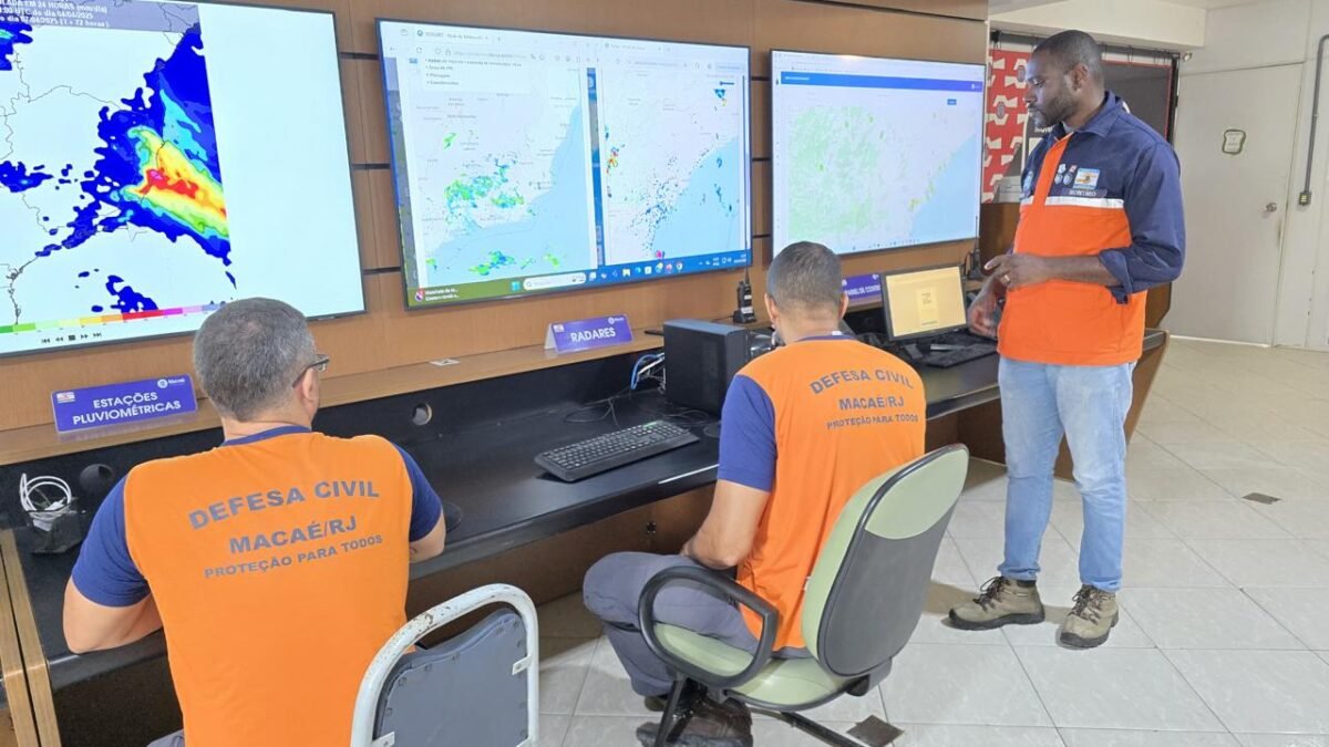 Defesa Civil de Macaé alerta para ressaca com ondas de até 2,5 metros