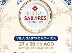 Festival Sabores de Cabo Frio reúne mais de 60 estabelecimentos na Vila Gastronômica