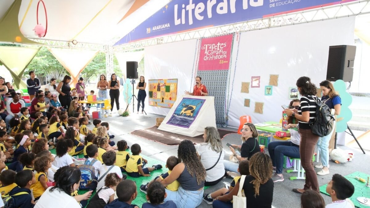 Araruama recebe feira literária com palestras e shows nacionais