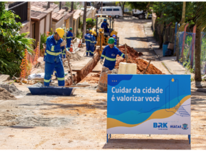 Bairro Cancela Preta, em Macaé-RJ, terá alteração no trânsito devido à obra da BRK